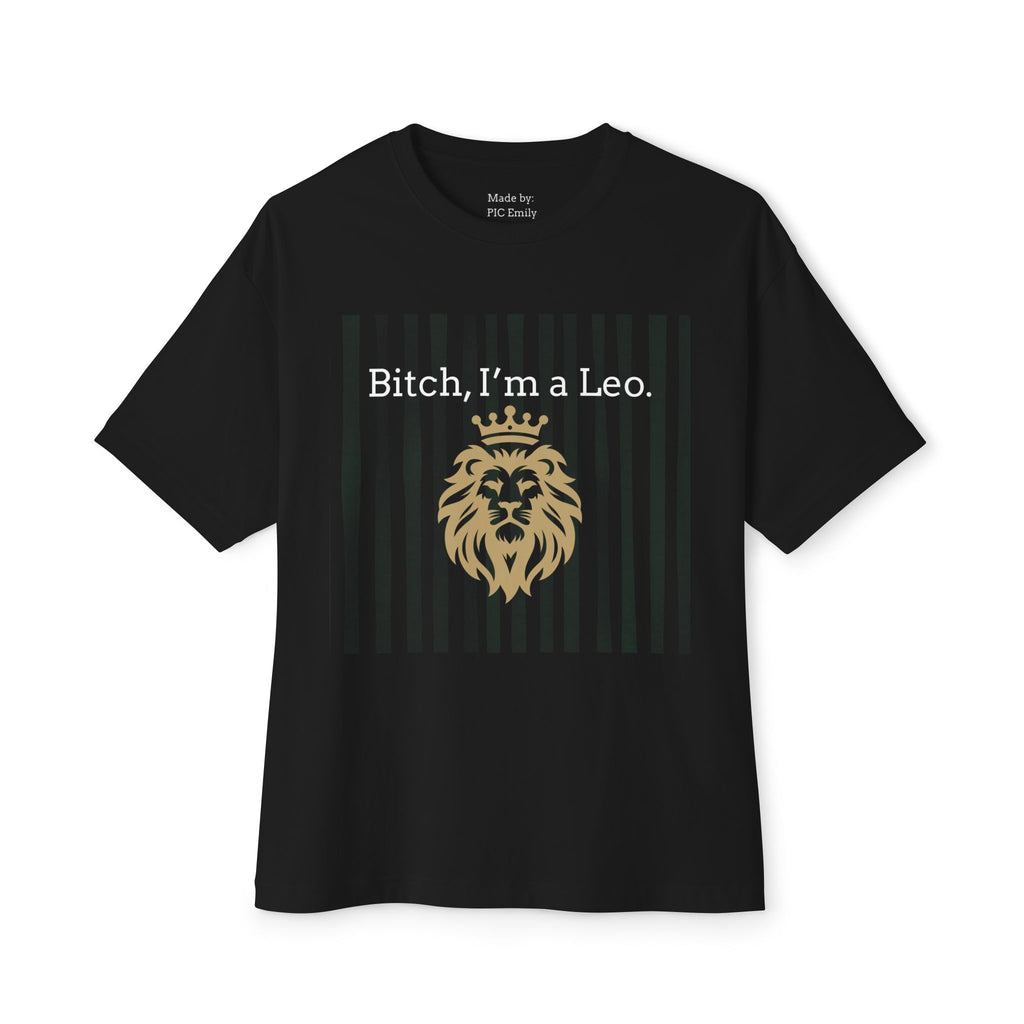 Copy of Crowned Lion Tee — Minimalist Gold Crest Graphic Shirt